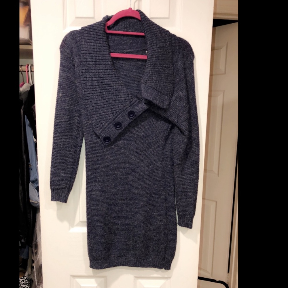 Light knit sweater dress
